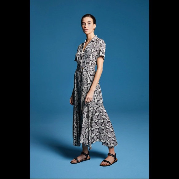 A.L.C. Dresses & Skirts - A.L.C. Clarkson Snake Print Silk Dress